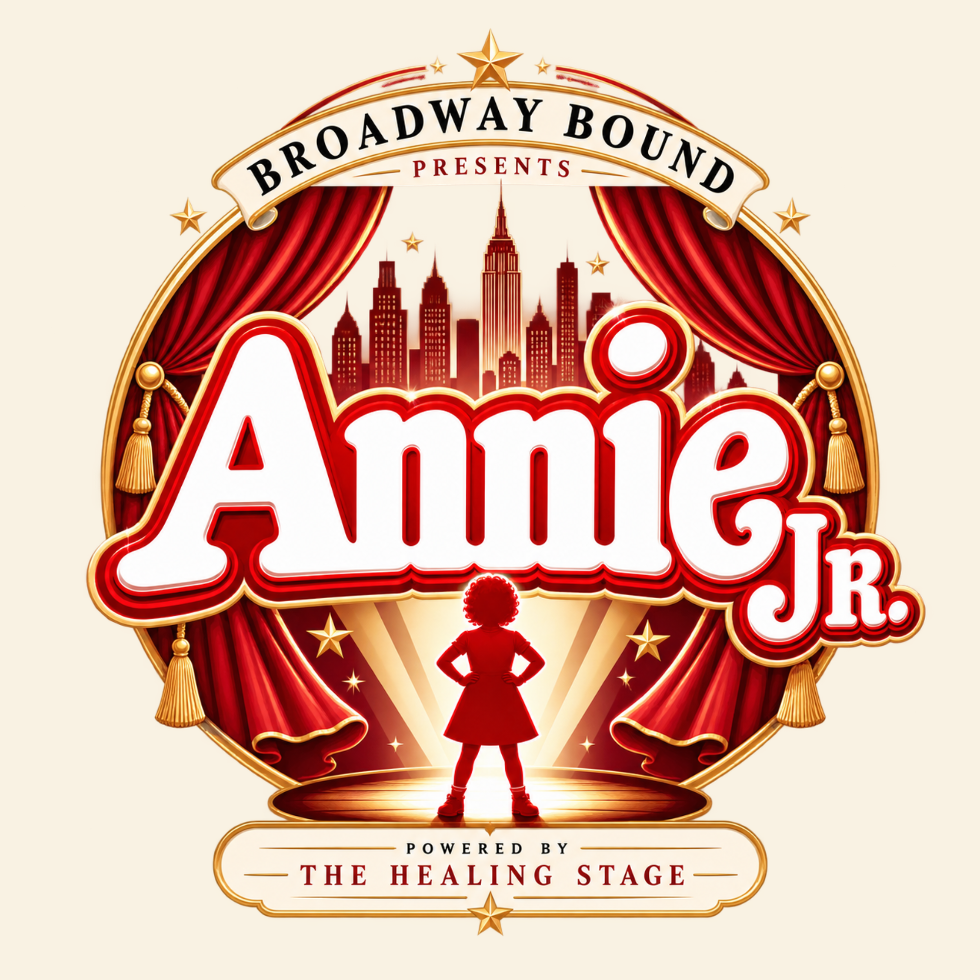 Broadway Bound presents Annie Jr., powered by The Healing Stage
